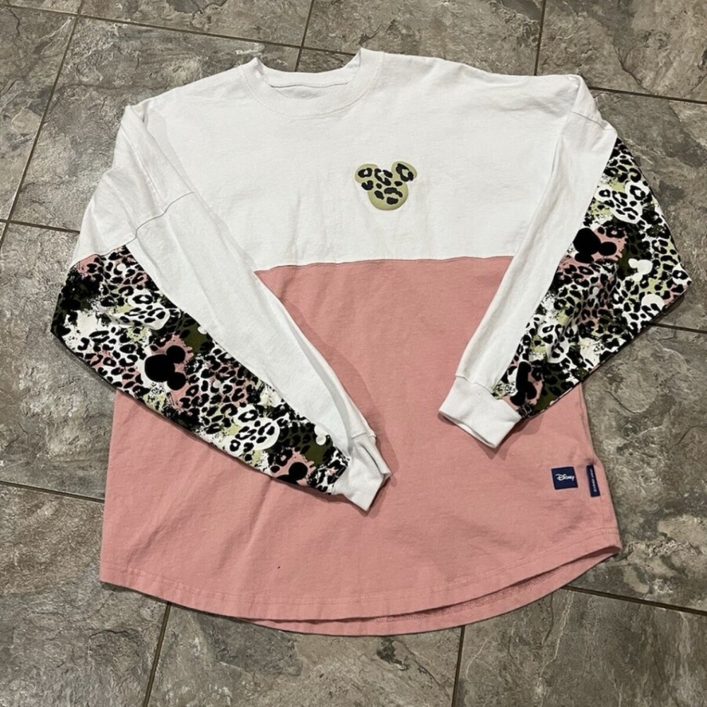 Disney Wild About You Spirit Jersey Crew Neck Top Size Medium - Picture 5 of 8